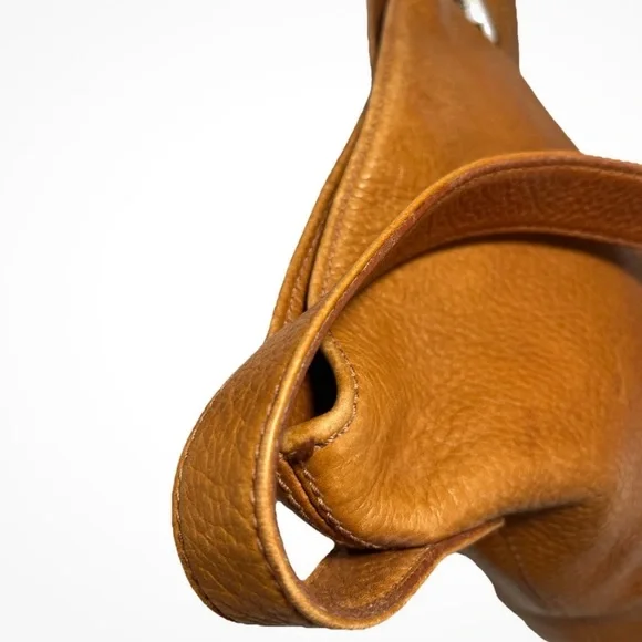 Authentic COACH Shoulder / Cross Body Bag in Pebbled Leather 4907 Brown Vntg. - Picture 10 of 15